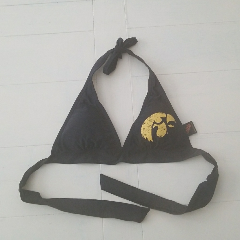 Iowa Hawkeyes bikini top